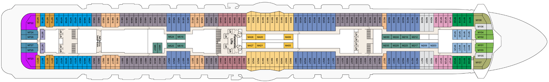 Princess Cruises Majestic Princess Deck 15.png